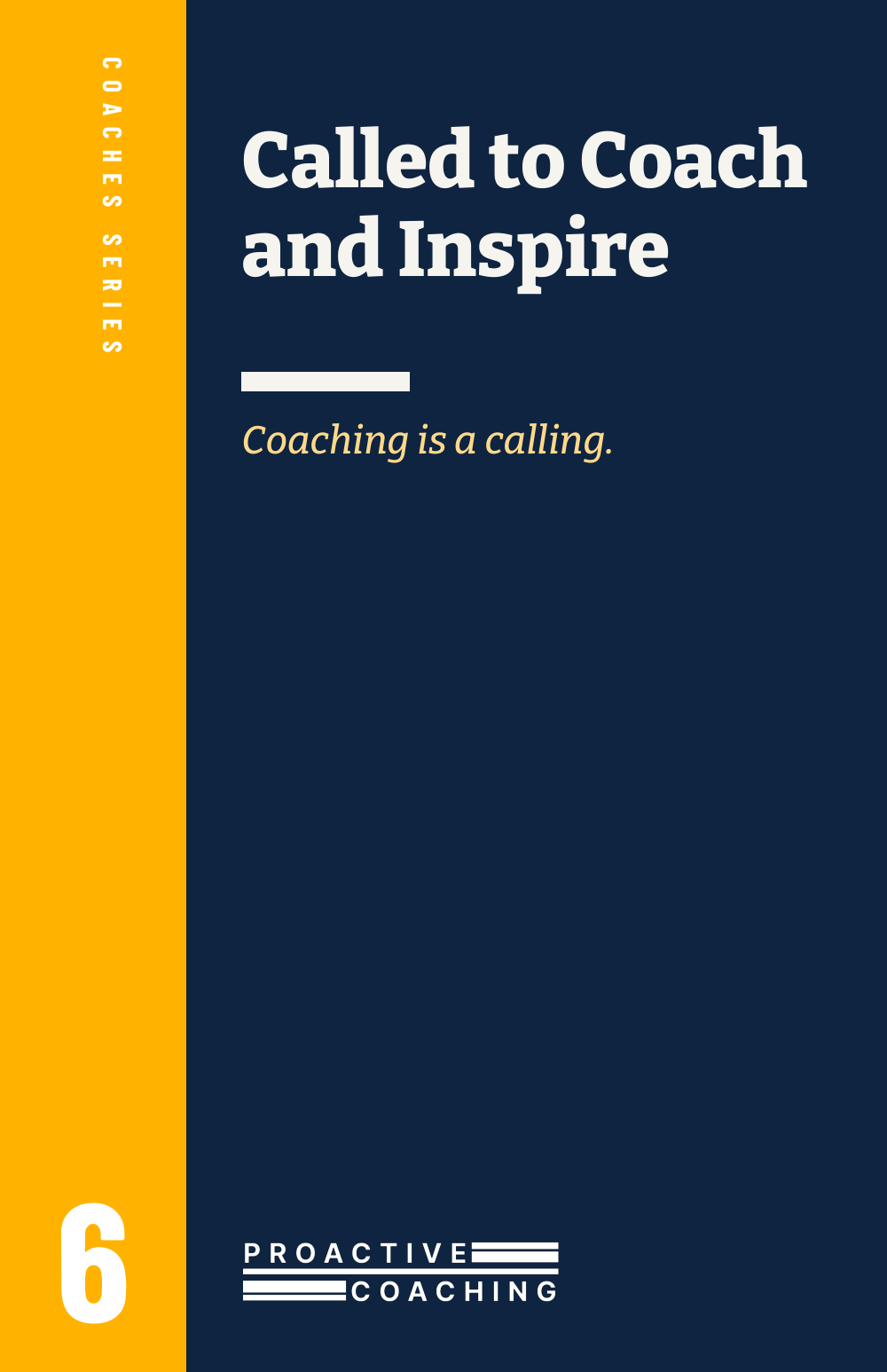 Called to Coach and Inspire - 7 Motivational Concepts