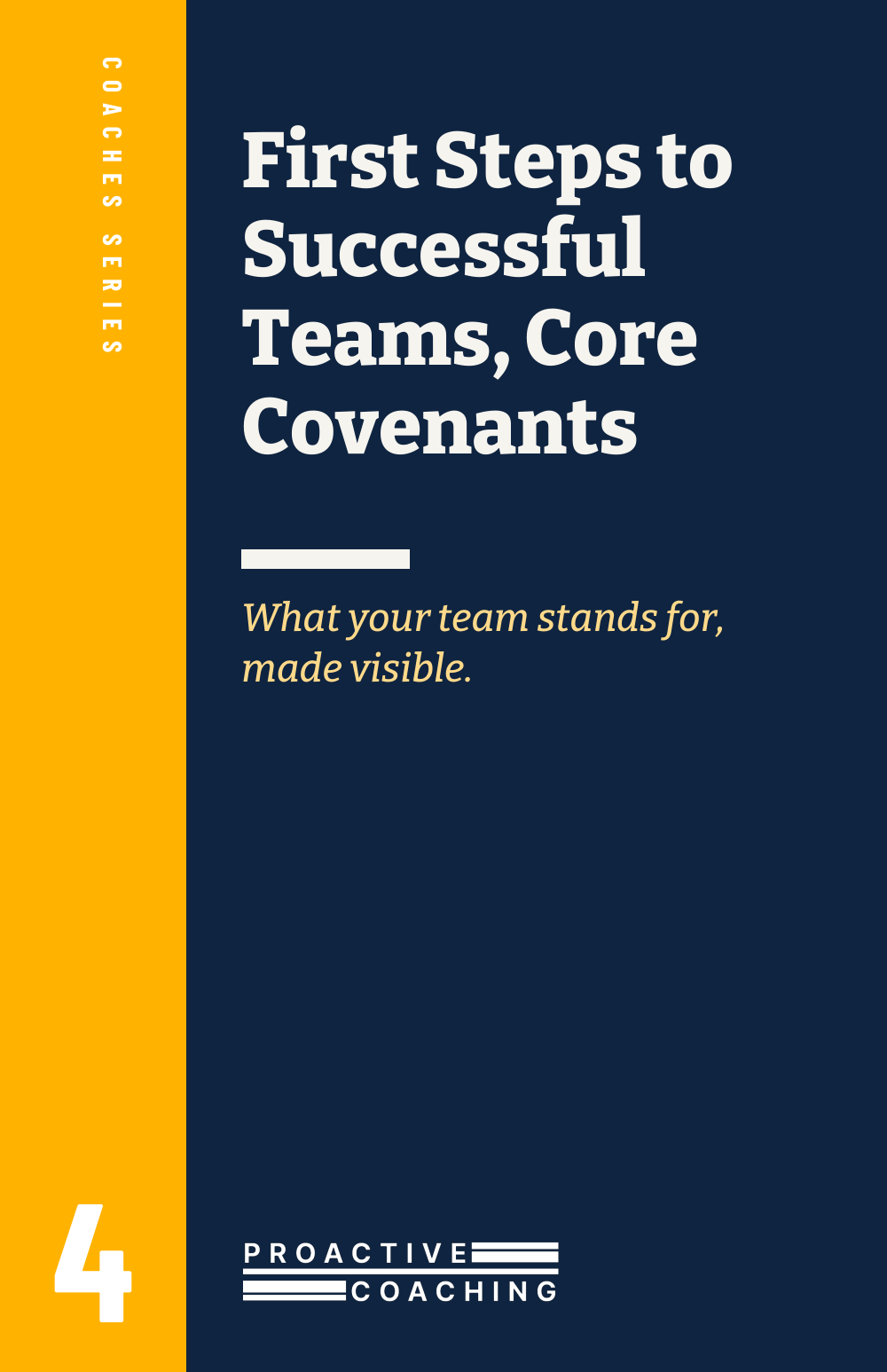 Core Covenants - Building Great Teams