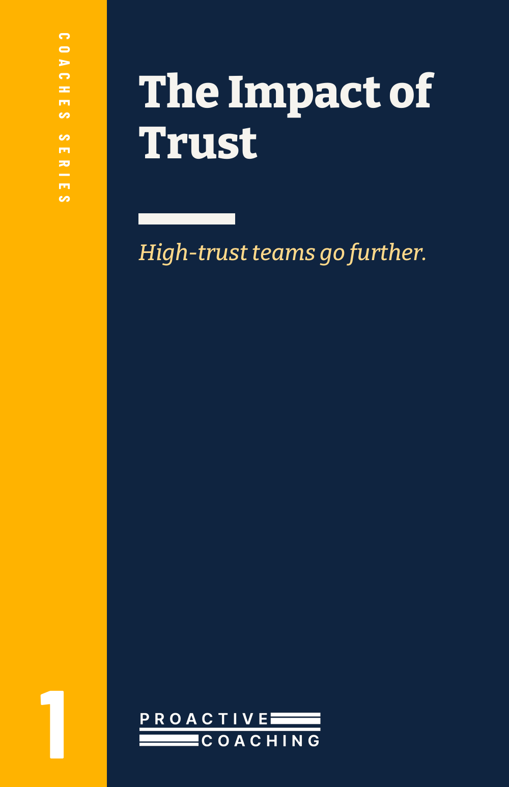 The Impact of Trust